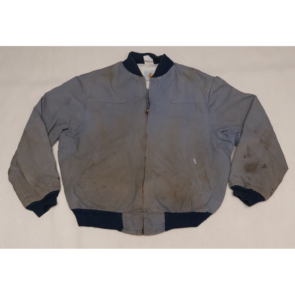 Carhartt Other - Vintage 1989 Carhartt JR168 100 Years Steel Blue Western Work Jacket 2XL